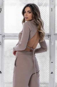 Top BEŻ prążek -50%