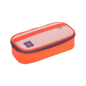 Piórnik Etui na przybory szkolne Unique Rose - Neon - Orange  | Lassig