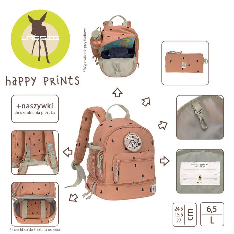 Lassig-Plecak-mini-Happy-Prints-karmelowy-polkabubu-2.jpg