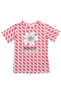 T-shirt Long DIAMONDS PINK