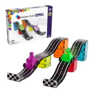MAGNA-TILES 3 lata+ Klocki Magnetyczne Downhill Duo 40 el. Magna-Tiles®