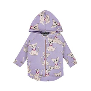 Bluza z kapturem JOGINEK FIOLET - YOGICAT VIOLET / HOODIE