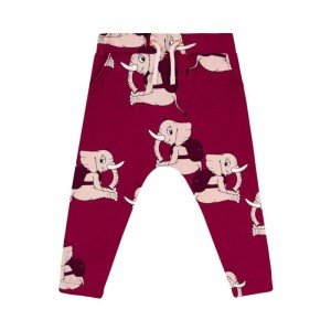 Spodnie SŁONIK BORDO - ELLIE DARK RED / PANTS