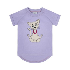 T-Shirt JOGINEK BASIC - YOGICAT VIOLET / T-SHIRT