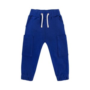 Spodnie Cargo BASIC - NAVY / RIB CARGO PANTS