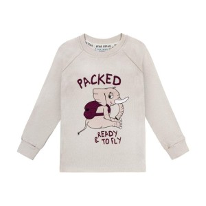 Longsleeve prążek SŁONIK BASIC - ELLIE / RIB LONGSLEEVE