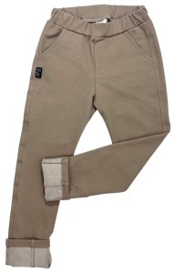 Spodnie 126-23 SLIM JEANS / CAPPUCCINO-100% CO
