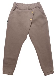 Spodnie 130-23 WINTER TROUSERS WH BUTTONS / CAPPUCCINO