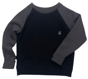 Bluza 165-23 SWEATSHIRT InCommon / BLACK & GRAY