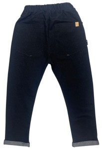 Spodnie 183-23 TROUSERS JEANS / BLACK