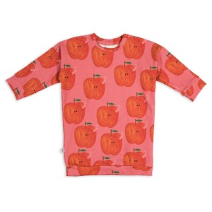 Tunika APPLE ON PINK OVERSIZED DRESS
