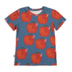Koszulka APPLE ON BLUE CLASSIC T-SHIRT