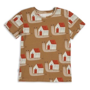 Koszulka SNAILS ON CARAMEL CLASSIC T-SHIRT