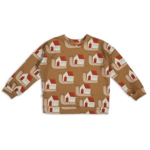 Bluza SNAILS ON CARAMEL SWEATSHIRT