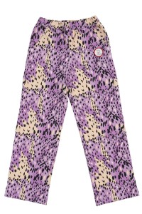 Spodnie Bootcut SPOTS VIOLET