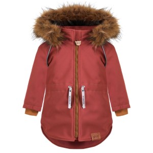 Kurtka Zimowa Softshell STRAWBERRY ceglana
