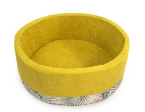 Basen okrągły MIODOWY+PALMY koło śr. 90 cm wys. 30 cm BEZ PIŁEK