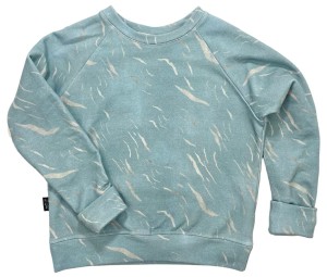 Bluza 153-23 SWEATSHIRT CONNECTION PRINT / BLUE