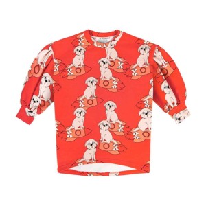 Tunika bufiasta KOSMOPIES POMARAŃCZOWY - COSMODOG ORANGE / PUFF TUNIC