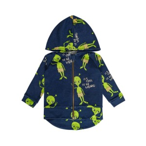Bluza z kapturem KOSMITA GRANAT - ALIEN NAVY / HOODIE