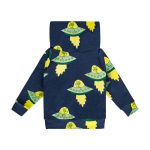 Bluza z kominem UFO GRANAT - UFO NAVY / SNOOD SWEATSHIRT
