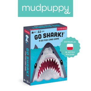 Mudpuppy 4 lata+ Gra karciana Go Shark!
