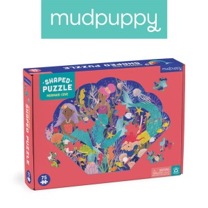 Mudpuppy 5 lat+ Puzzle konturowe Zatoczka syren 75 el.