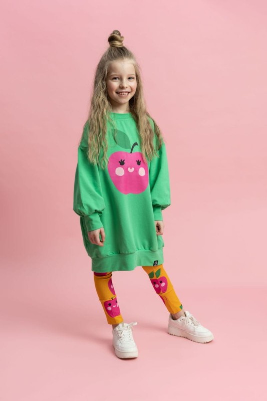 kukukid-sklep-ubrania-sweatshirt dress green apple-polkabubu-58.jpg