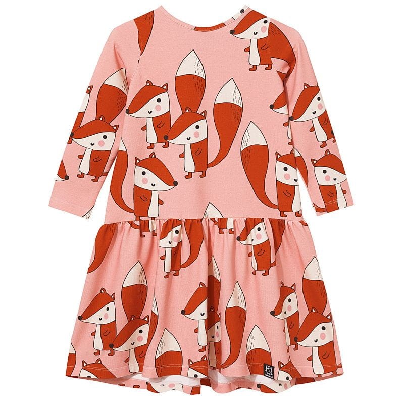 kukukid-sklep-dancing dress pink foxes-polkabubu-2.jpg