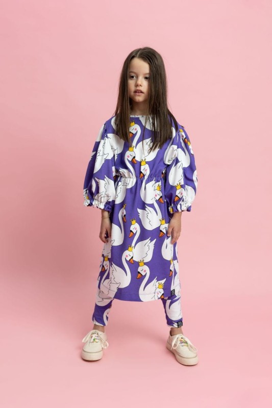 kukukid-sklep-ubrania-puffed sleeves dress violet swans-polkabubu-55.jpg