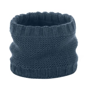 Komin zimowy JEANS dziergany