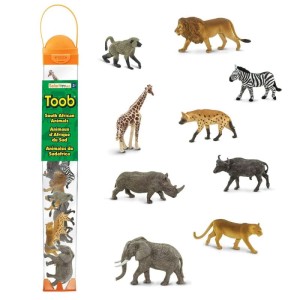 Safari Ltd. 3 lata+ Zestaw Figurek w Tubie Zwierzęta Południowej Afryki S100409