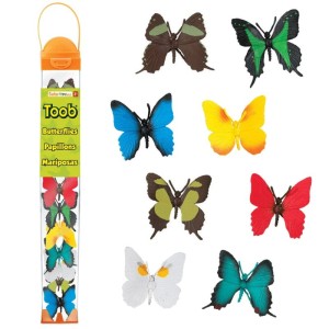 Safari Ltd. 3 lata+ Zestaw Figurek w Tubie Motyle S684504