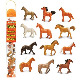 Safari Ltd. 3 lata+ Zestaw Figurek w Tubie Konie S695604