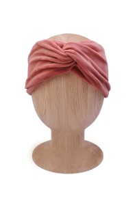 Opaska twistULa Velvet TERRACOTTA