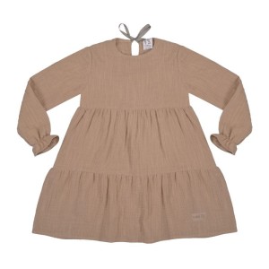 Sukienka muslin DRESS beige (mama&córka)