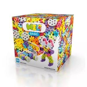 MELI 3 lata+ Klocki Meli BASIC zestaw klocków 600 szt. Constructor 50045