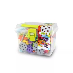 MELI 3 lata+ Klocki Meli BASIC zestaw klocków 250 szt. Constructor Travel Box 50075