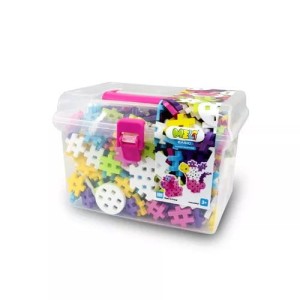MELI 3 lata+ Klocki Meli BASIC zestaw klocków 500 szt. Constructor Pink Travel Box 50081