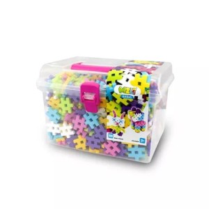 MELI 3 lata+ Klocki Meli BASIC zestaw klocków 500 szt. Pink Travel Box 50022