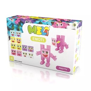 MELI 3 lata+ Klocki Meli EMOTI zestaw klocków 12 szt. Pretty 50201