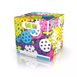 MELI 3 lata+ Klocki Meli BASIC zestaw klocków 60 szt. Constructor Pink Set 50059