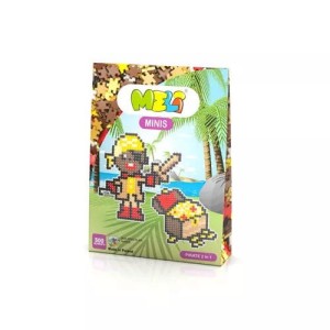 MELI 3 lata+ Klocki Meli MINIS zestaw klocków 500 szt. Thematic Pirate 2in1 50332