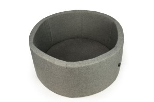 Basen okrągły SZARY koło śr. 90 cm wys. 40 cm BEZ PIŁEK