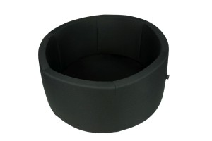 Basen okrągły CZARNY koło śr. 90 cm wys. 40 cm BEZ PIŁEK