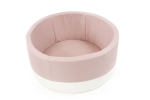 Basen okrągły PUDROWY RÓŻ+EKO koło śr. 90 cm wys. 40 cm BEZ PIŁEK