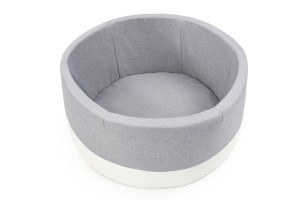 Basen okrągły JASNY SZARY+EKO koło śr. 90 cm wys. 40 cm BEZ PIŁEK