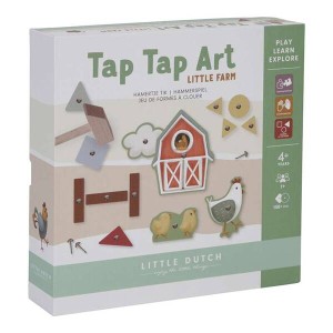 Little Dutch 4 lata+ Przybijanka Little Farm FSC LD7160