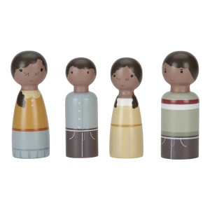 Little Dutch 3 lata+ Zestaw do domku rodzina Evi FSC LD7122
