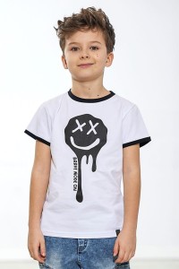 T-Shirt BIAŁY smile